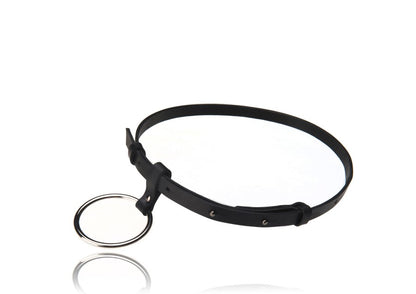 Black Leather Belt O