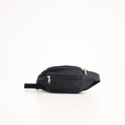 Leather Bum Bag No. 22 - Black